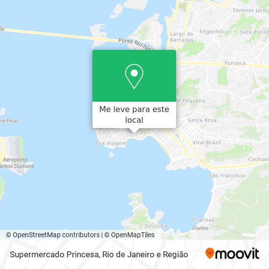 Supermercado Princesa mapa