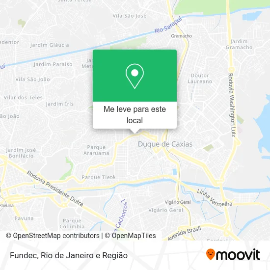 Fundec mapa