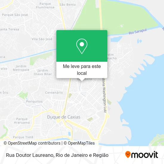 Rua Doutor Laureano mapa
