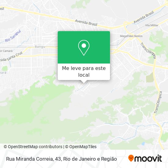 Rua Miranda Correia, 43 mapa