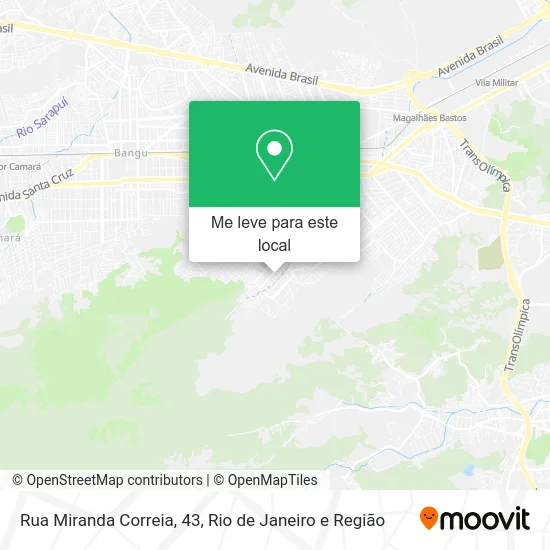 Rua Miranda Correia, 43 mapa