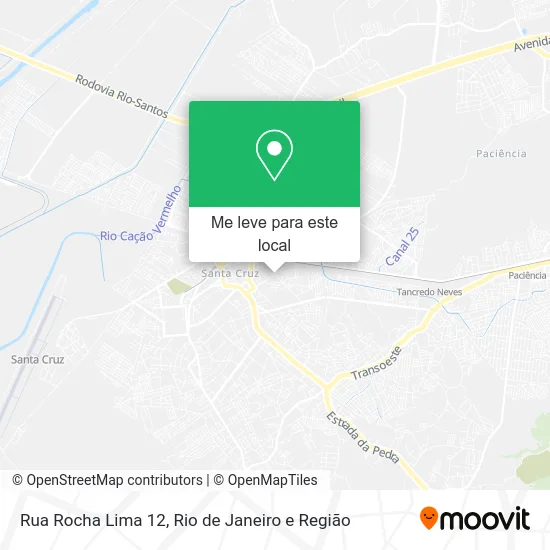 Rua Rocha Lima 12 mapa