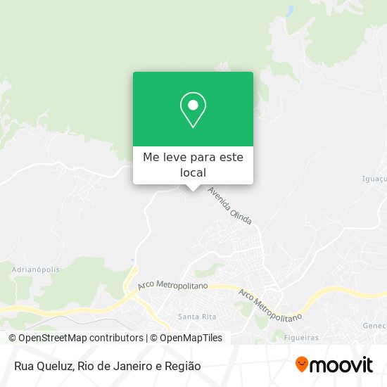 Rua Queluz mapa