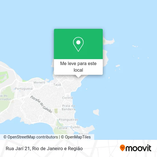 Rua Jarí 21 mapa