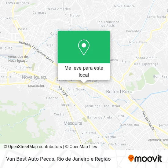 Van Best Auto Pecas mapa