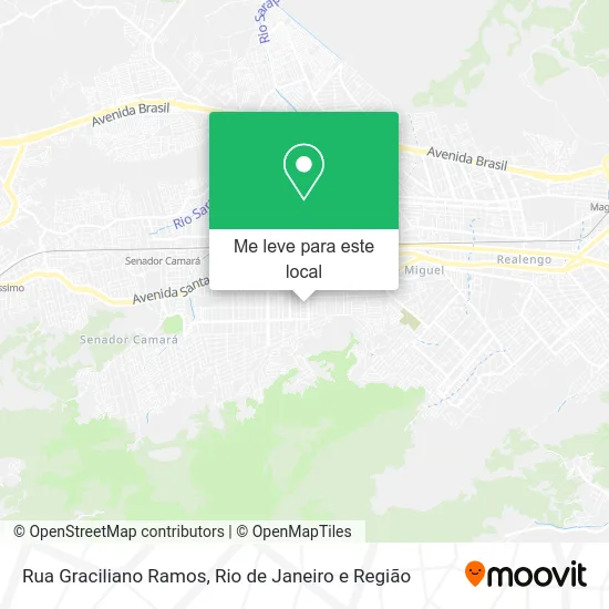 Rua Graciliano Ramos mapa