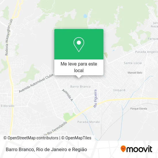 Barro Branco mapa