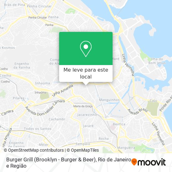 Burger Grill (Brooklyn - Burger & Beer) mapa