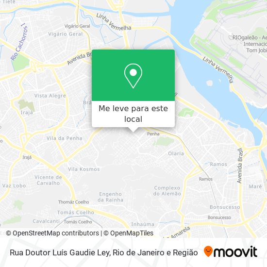 Rua Doutor Luís Gaudie Ley mapa