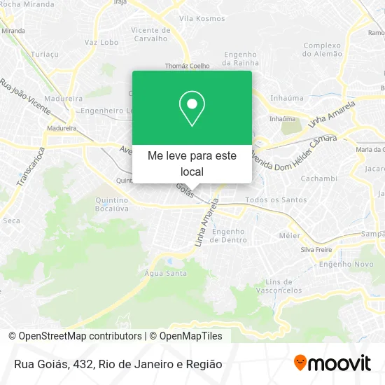 Rua Goiás, 432 mapa