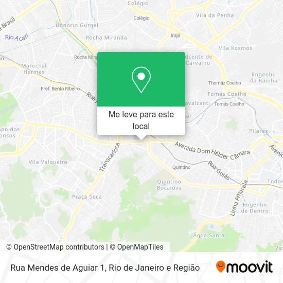 Rua Mendes de Aguiar 1 mapa