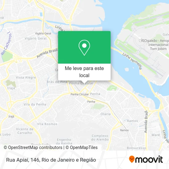 Rua Apiaí, 146 mapa