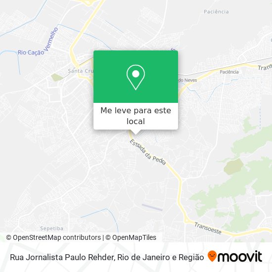 Rua Jornalista Paulo Rehder mapa