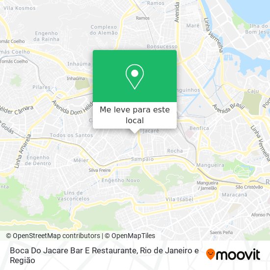 Boca Do Jacare Bar E Restaurante mapa