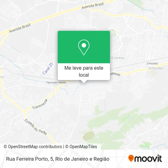 Rua Ferreira Porto, 5 mapa