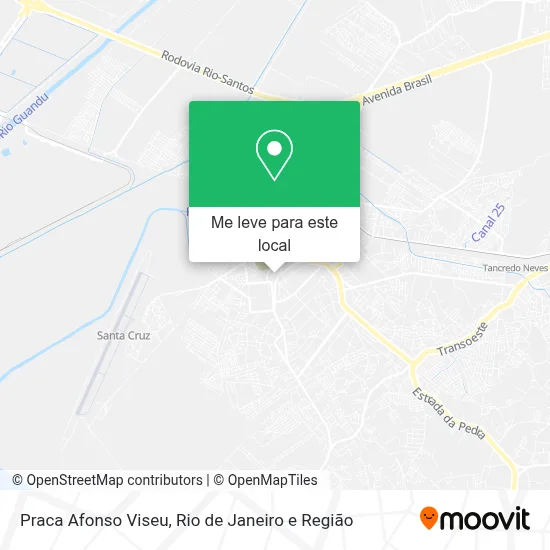 Praca Afonso Viseu mapa