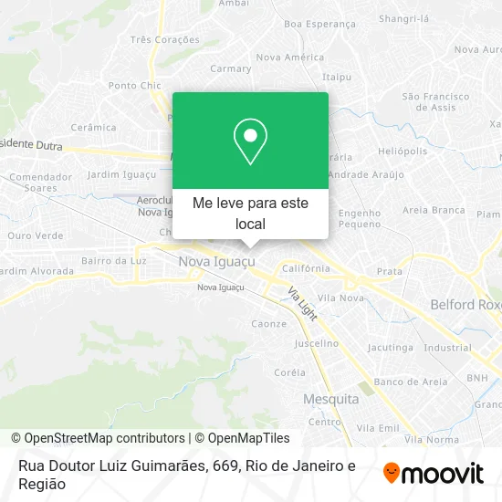 Rua Doutor Luiz Guimarães, 669 mapa