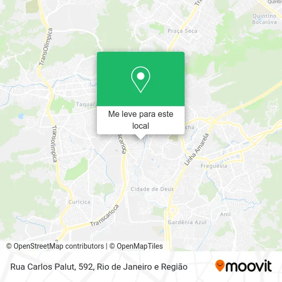 Rua Carlos Palut, 592 mapa