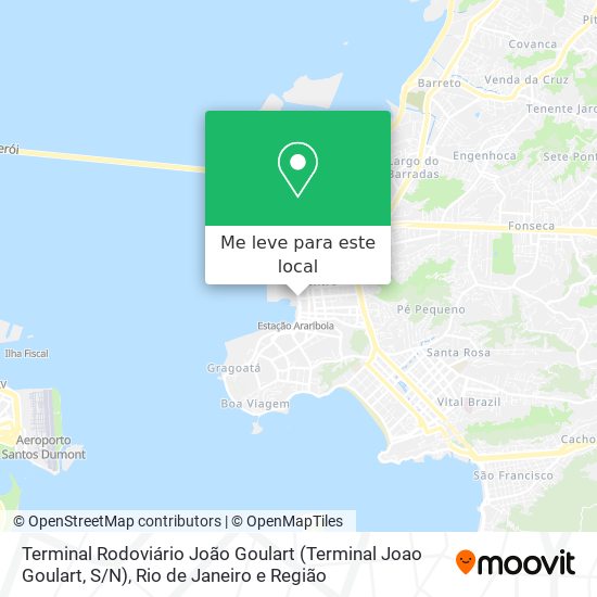 Terminal Rodoviário João Goulart (Terminal Joao Goulart, S / N) mapa