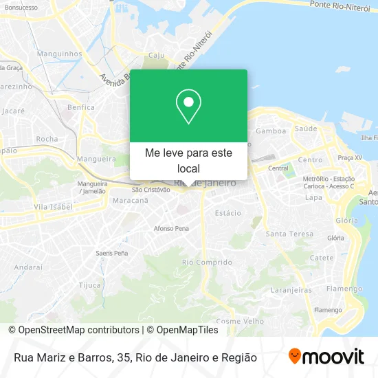 Rua Mariz e Barros, 35 mapa