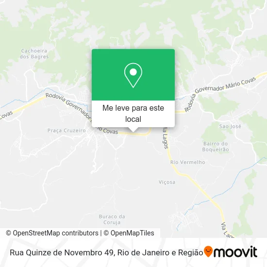 Rua Quinze de Novembro 49 mapa