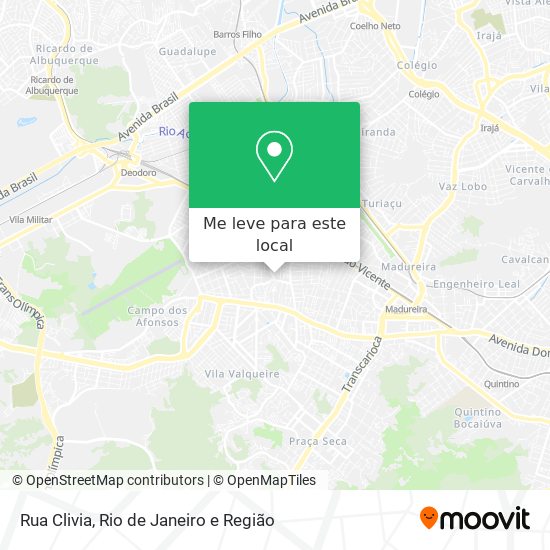 Rua Clivia mapa