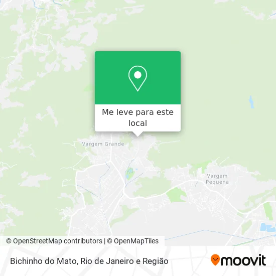 Bichinho do Mato mapa