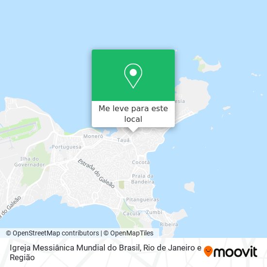 Igreja Messiânica Mundial do Brasil mapa