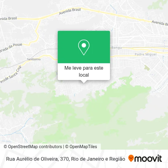 Rua Aurélio de Oliveira, 370 mapa