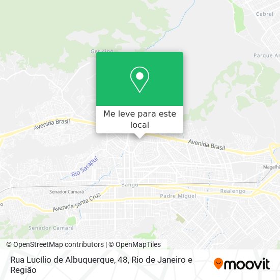 Rua Lucílio de Albuquerque, 48 mapa