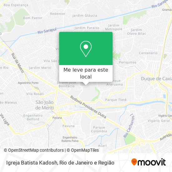 Igreja Batista Kadosh mapa