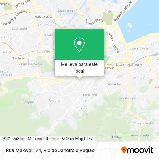 Rua Maxwell, 74 mapa