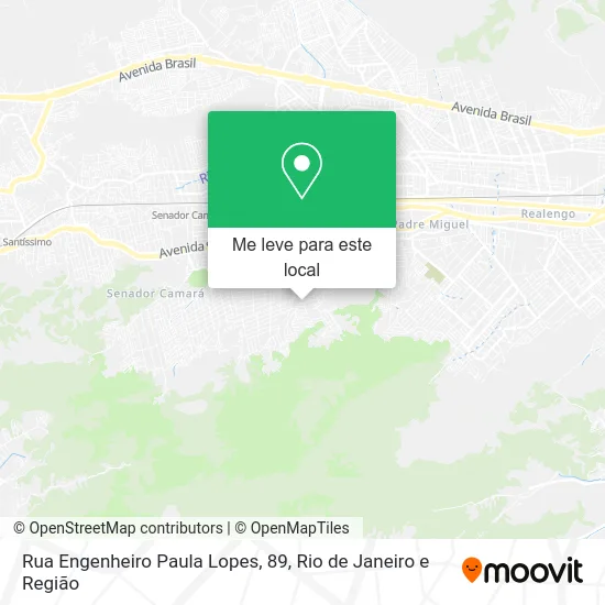 Rua Engenheiro Paula Lopes, 89 mapa