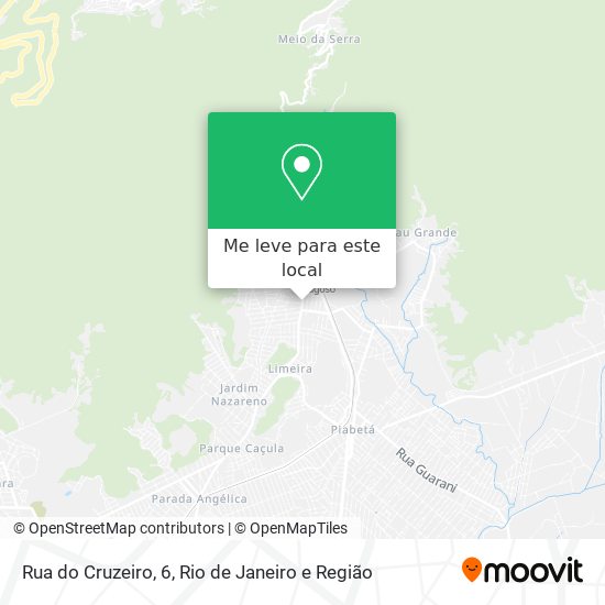 Rua do Cruzeiro, 6 mapa