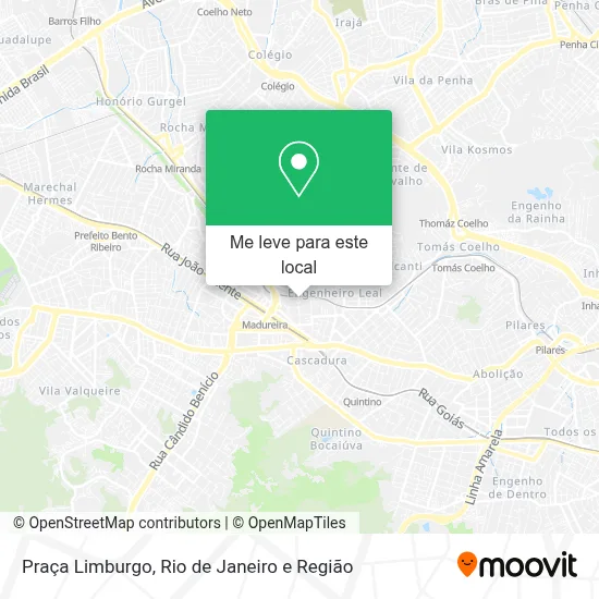 Praça Limburgo mapa