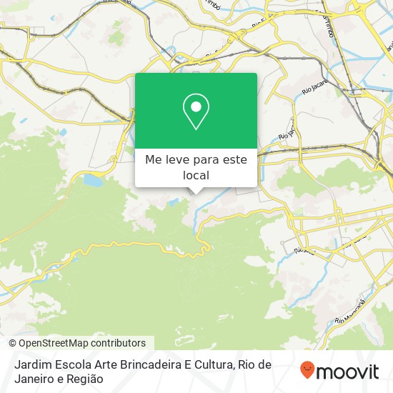 Jardim Escola Arte Brincadeira E Cultura mapa