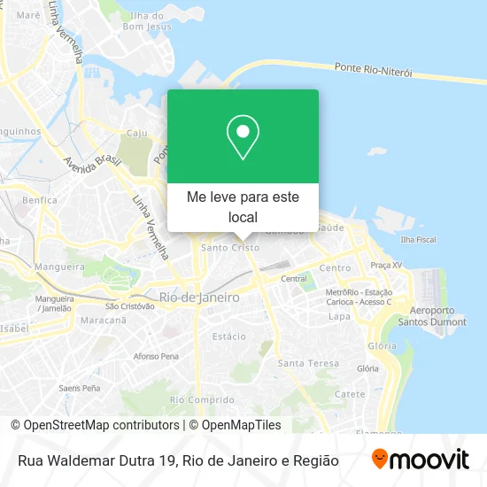 Rua Waldemar Dutra 19 mapa
