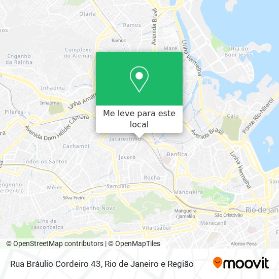 Rua Bráulio Cordeiro 43 mapa