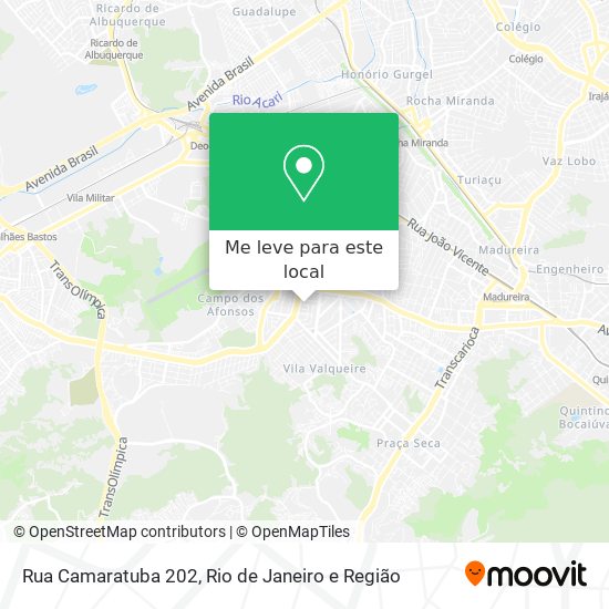 Rua Camaratuba 202 mapa