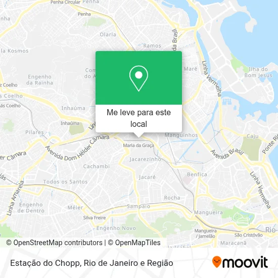 Estação do Chopp mapa