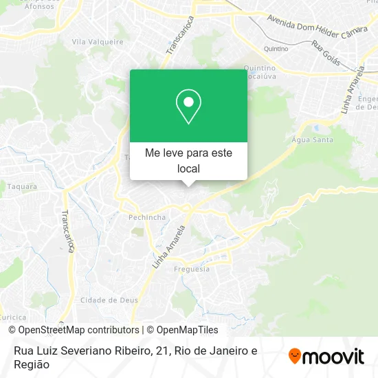 Rua Luiz Severiano Ribeiro, 21 mapa