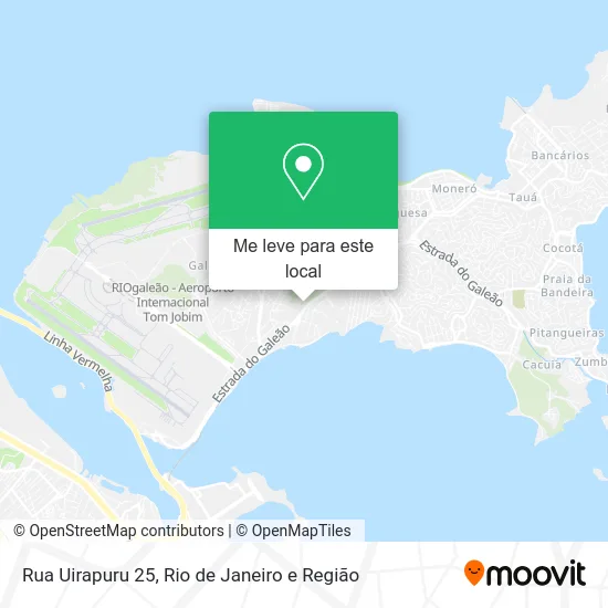 Rua Uirapuru 25 mapa