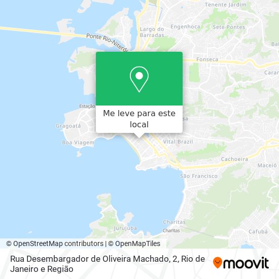 Rua Desembargador de Oliveira Machado, 2 mapa