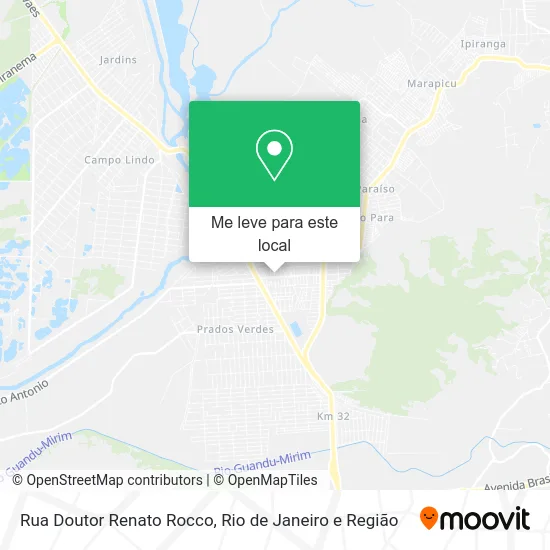 Rua Doutor Renato Rocco mapa