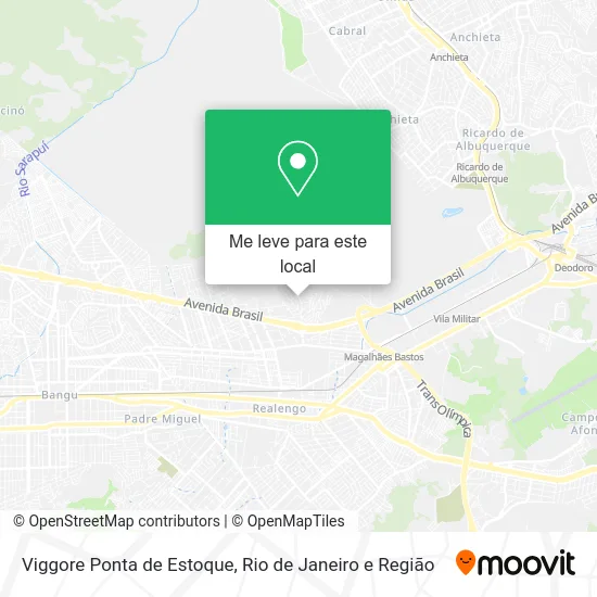 Viggore Ponta de Estoque mapa