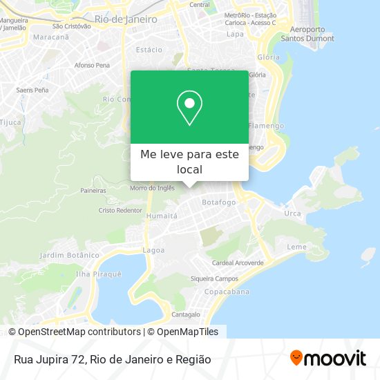 Rua Jupira 72 mapa