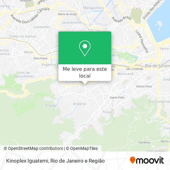 Kinoplex Iguatemi mapa