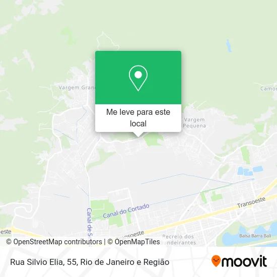 Rua Silvio Elia, 55 mapa