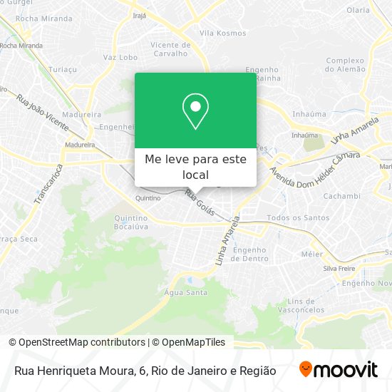 Rua Henriqueta Moura, 6 mapa