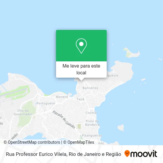 Rua Professor Eurico Vilela mapa